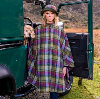 Blarney woland mills cape store made in Ireland one size fits most